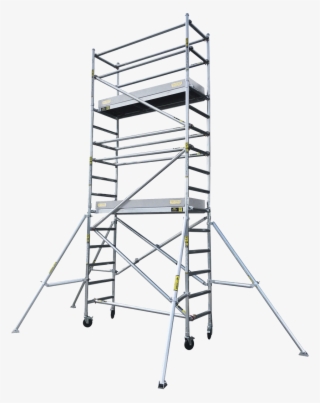 Titan Mini Mobile Scaffolding Full Extension Kit - Ladder
