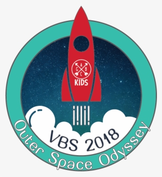 Outer Space Odyssey Logo - Circle