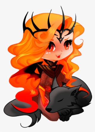 Chibi Mairon / Sauron - Sauron Chibi