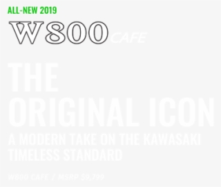 W800 Cafe The Original Icon - Circle