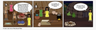 At Homework - Cartoon