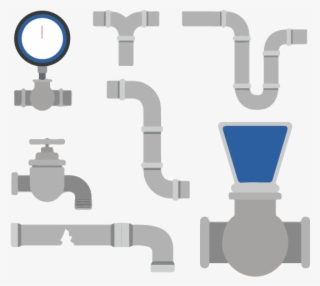 Colorful Set Of Pipes Plumbing Service 25030 - Service Pipes