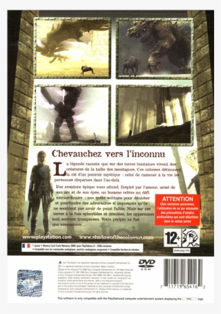 Shadow Of The Colossus Ps2 Tapa