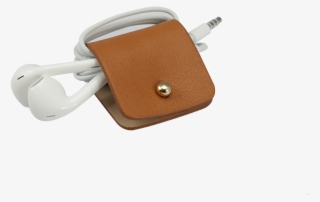 Headphone Holder Light-brown Nappa Leather Made In - Gadget