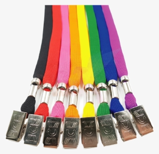 View Details 3/8" Weaving Tubular Lanyard W/ Badge - Style