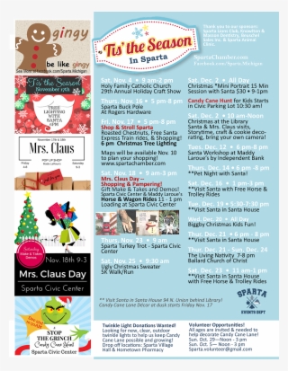 Sparta Michigan Official Site - Christmas Shopping