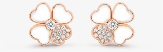 Cosmos Earrings, Medium Model - Cosmos Earrings Van Cleef