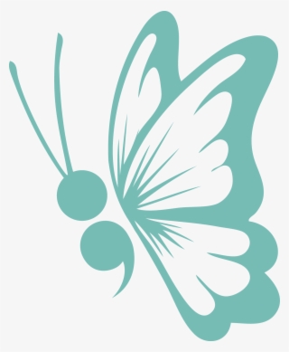 1354 X 1648 7 - Semicolon Butterfly Svg