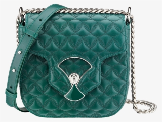 Divas' Dream Flap Cover Flap Cover Nappa Leather Green - Shoulder Bag