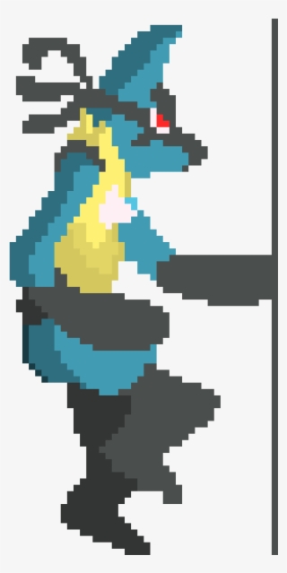 Mega Lucario Run2 - Illustration