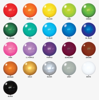 Duraballoon® Replacement Balloons Dbrpbnmc999 - Balloon Colors