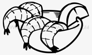 Cocktail Production Ready Artwork For T Shirt - Shrimp Cocktail Coloring Sheet