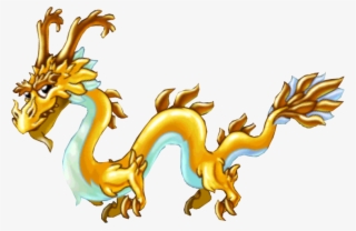 Leap Year Dragon - Dragonvale Gold Rainbow Dragon