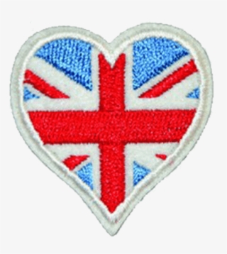 Union Jack Iron On Patch Tag From Me - Emblem