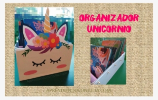 Caja Para Libros De Unicornio