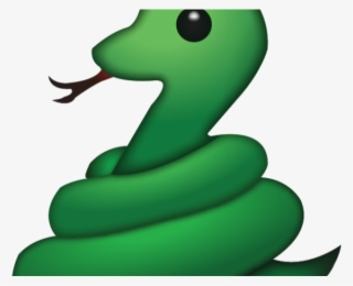 Emoji Clipart Snake - Iphone Snake Emoji