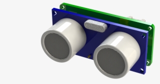 3d Front View Of The Can Bus Ultrasonic Sensor - Subwoofer