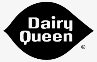 Dairy Queen 2 Logo Black And White - Dairy Queen White Logo