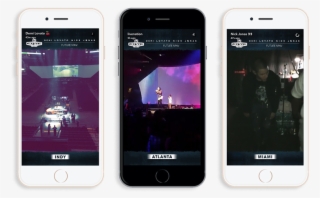 Snapchat-geofilters - Iphone