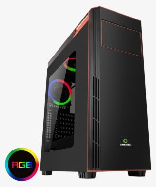 Gamemax Gamboge Rgb Midi Gaming Case - Gaming Case Png