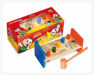 Bate Pinos Monica - Brinquedos Da Turma Da Monica