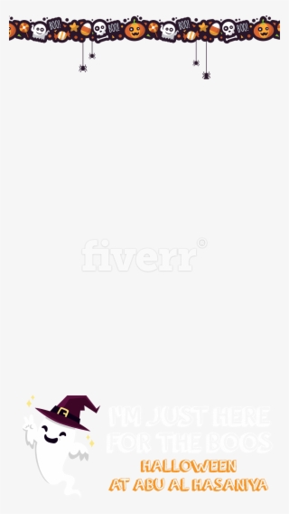 Design Halloween Snapchat Geofilters Dianadabija Png - Cartoon