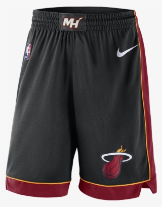 Miami Heat Nike Icon Edition Swingman Men's Nba Shorts - Miami Heat Nike Shorts