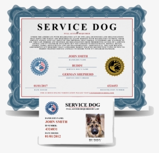 Fine Impressions Ecru Flat Cards A7 - Emotional Support Dog Free Certificate