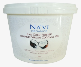 1kg Tub Of Raw, Cold Pressed, Virgin Cocunut Oil - Gelato