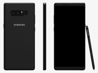 Samsung Galaxy Note8 Skin Midnight Black - Smartphone