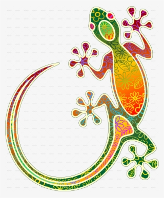 Gecko Without Background-png - Batik Gecko
