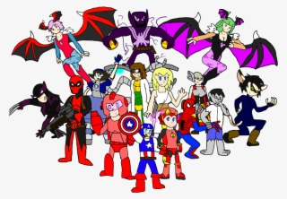 Crowd Of 2 People Clipart - Cartoon