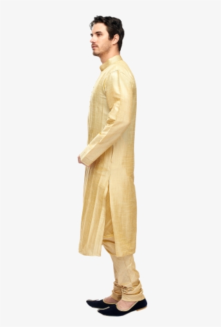 Fawn Colour Kurta - Standing