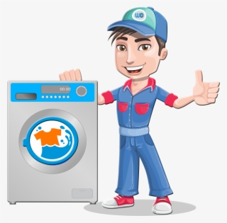 Why Break Your Head On Daily Washing, We The Wash 'n' - Cartoon