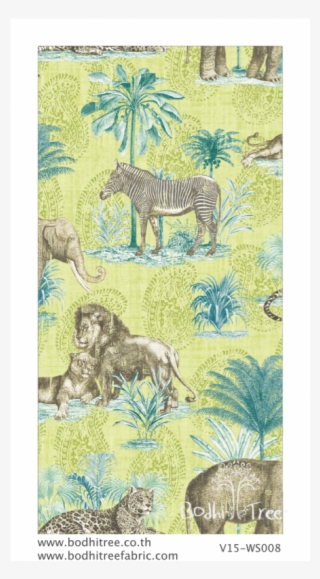 Wild Animal Pattern Green Color Scheme Wallpaper & - Visual Arts