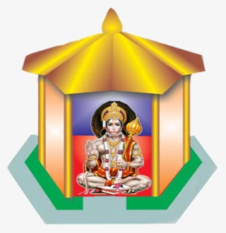 Sri Hanuman Temple - Illustration