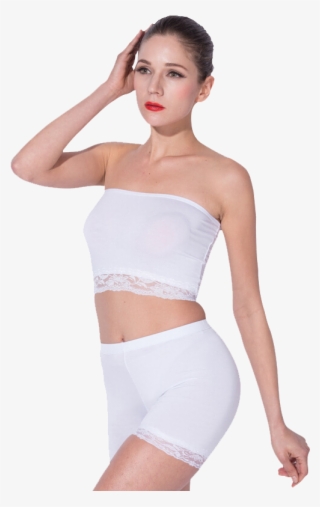 Langsha Wrapped Chest Safety Pants Women's Seamless - Girl