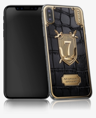 Caviar Designers Created Elegant And Impressive Combination - Iphone X Gold Black