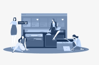 Ecommerce Website Design - Illustration