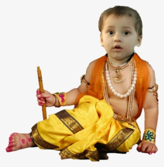 Lord Krishana - Baby Krishna Dress Wear Baby