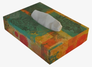 Lord Krishna Radha Wooden Tissue Box - Box
