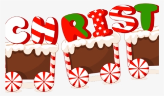 Merry Christmas Text Clipart Candyland - Cute Christmas Clipart Png