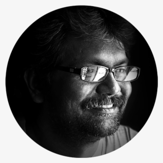 Radhakrishna Rao, Born In 1974 At Manvi, District Raichur, - Monochrome