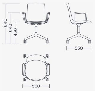 Measures - Office Chair
