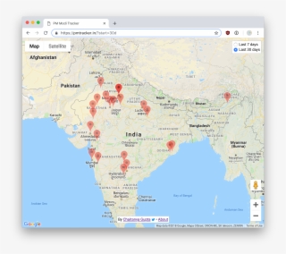 Politicspm Modi's Domestic Trips In The Last 30 Days - Atlas