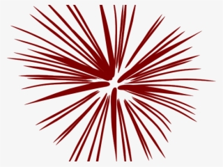 Rocket Clipart Firecracker - Fireworks Red And White