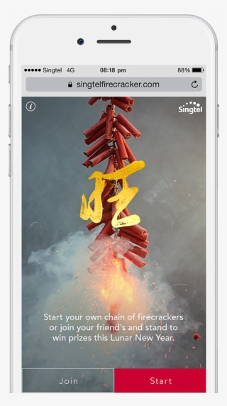 How It Works - Singtel Firecracker App