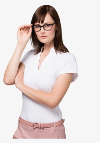 Corporate Short Sleeve V-neck Top - Girl