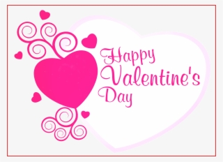Best Of Valentine Day Leave Latter Clipart - Happy Valentine Day Png
