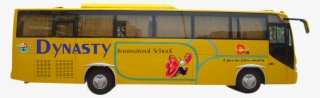 The School Owns A Fleet Of Deluxe Ac And Non Ac Buses - School Bus